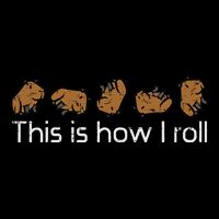 Capybara This Is How I Roll Cute Capy Rodent Impact Tech Backpack