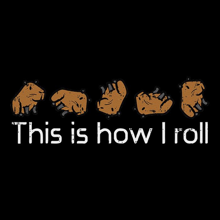 Capybara This Is How I Roll Cute Capy Rodent Impact Tech Backpack
