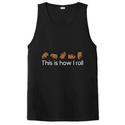 Capybara This Is How I Roll Cute Capy Rodent PosiCharge Competitor Tank
