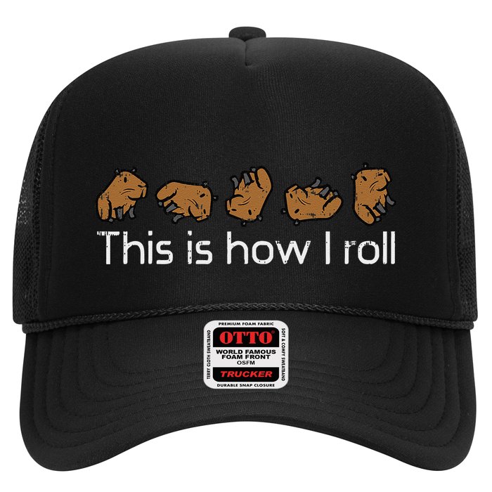 Capybara This Is How I Roll Cute Capy Rodent Hat