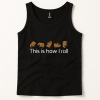 Capybara This Is How I Roll Cute Capy Rodent Tank Top
