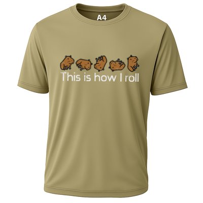 Capybara This Is How I Roll Cute Capy Rodent Performance Shirt