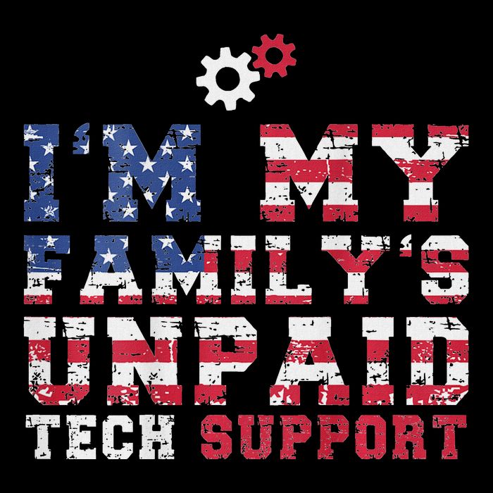 Computer Tech Im My Familys Unpaid Tech Support Mousepad