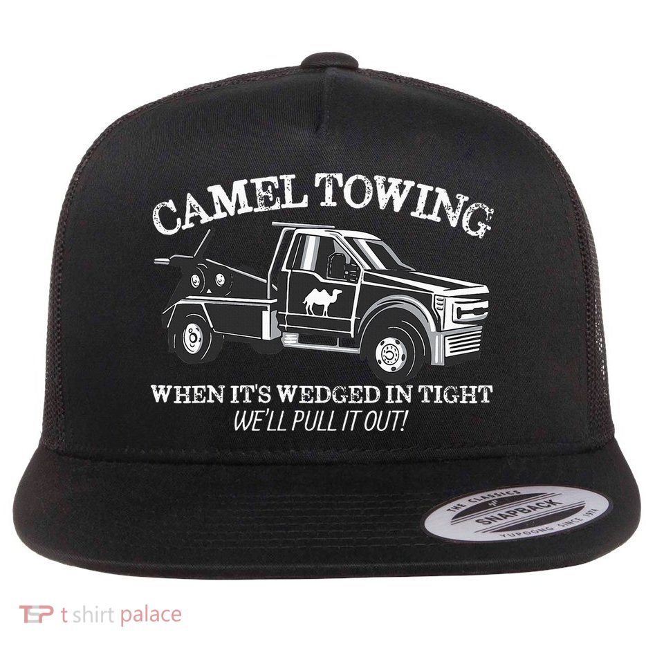 Camel Towing Inappropriate Humor Adult Humor Camel Towing Flatbill Hat