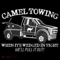 Camel Towing Inappropriate Humor Adult Humor Camel Towing Flatbill Hat
