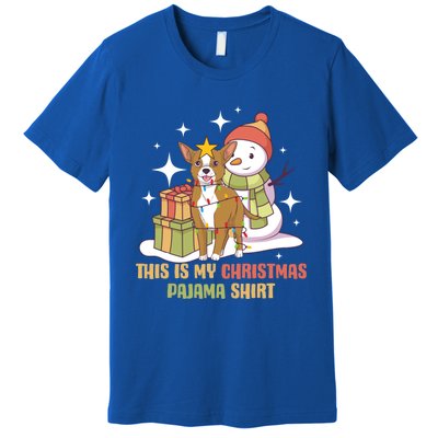 Chihuahua This Is My Christmas Pajama Gift Premium T-Shirt