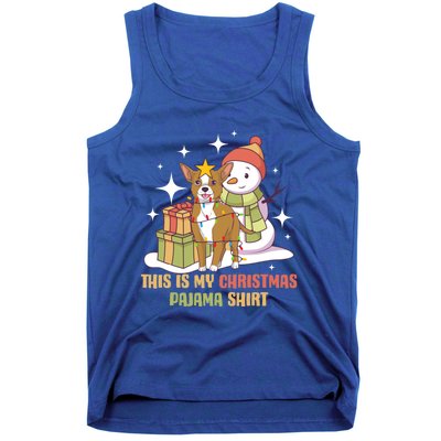 Chihuahua This Is My Christmas Pajama Gift Tank Top