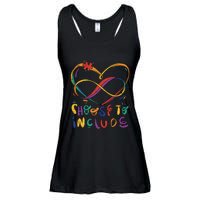 Choose To Include Autism Awareness Teacher Special Education Ladies Essential Flowy Tank