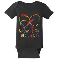 Choose To Include Autism Awareness Teacher Special Education Baby Bodysuit