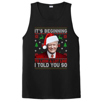 Christmas Trump Its Beginning To Look A Lot Like You Miss Me Gift PosiCharge Competitor Tank