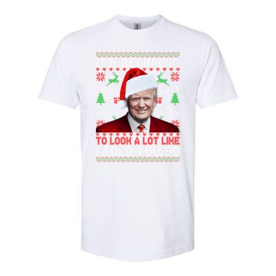 Christmas Trump Its Beginning To Look A Lot Like You Miss Me Gift Softstyle® CVC T-Shirt