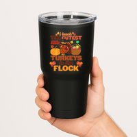 Cute Thanksgiving I Teach The Cutest Little Turkeys In The Flock Tumbler