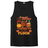 Cute Thanksgiving I Teach The Cutest Little Turkeys In The Flock PosiCharge Competitor Tank