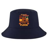 Cute Thanksgiving I Teach The Cutest Little Turkeys In The Flock Cool Comfort Performance Bucket Hat