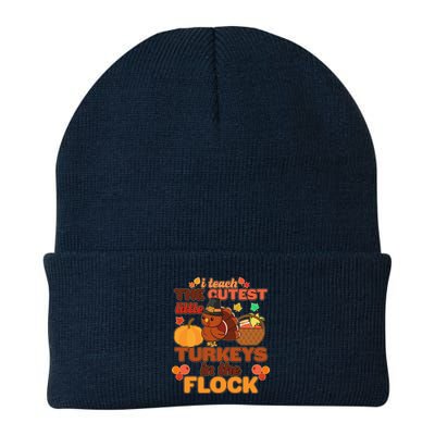 Cute Thanksgiving I Teach The Cutest Little Turkeys In The Flock Beanie