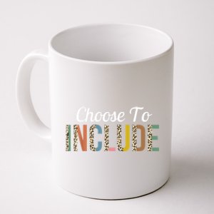 Choose To Include Special Education Teacher Autism Awareness Cool Gift Coffee Mug