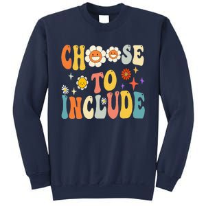 Choose To Include Special Education Teacher Autism Awareness Funny Gift Sweatshirt