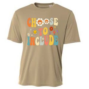 Choose To Include Special Education Teacher Autism Awareness Funny Gift Cooling Performance Crew T-Shirt