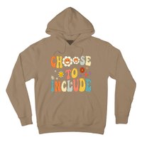 Choose To Include Special Education Teacher Autism Awareness Funny Gift Hoodie