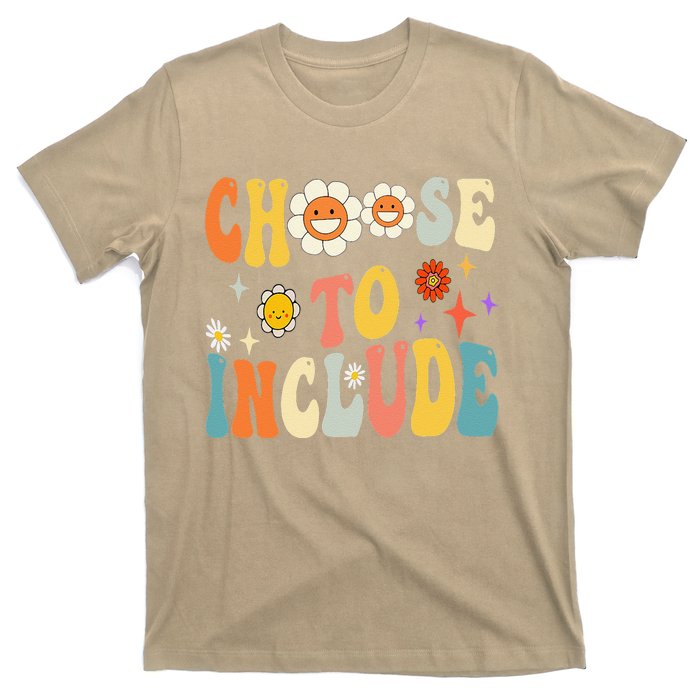 Choose To Include Special Education Teacher Autism Awareness Funny Gift T-Shirt