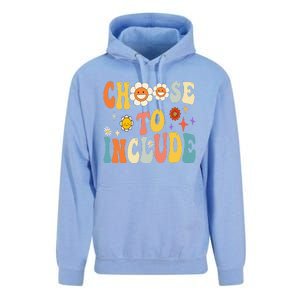 Choose To Include Special Education Teacher Autism Awareness Funny Gift Unisex Surf Hoodie