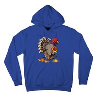 Cute Turkey Ice Hockey Player Turkeys Day Happy Thanksgiving Gift Hoodie