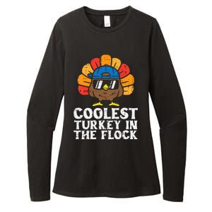 Coolest Turkey In The Flock Thanksgiving Womens CVC Long Sleeve Shirt