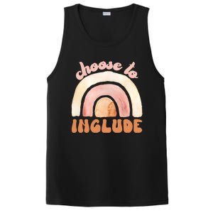 Choose To Include Special Education Teacher Autism Awareness Gift PosiCharge Competitor Tank