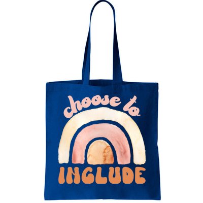 Choose To Include Special Education Teacher Autism Awareness Gift Tote Bag