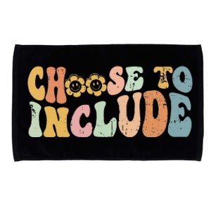 Choose To Include Special Education Teacher Autism Awareness Gift Microfiber Hand Towel