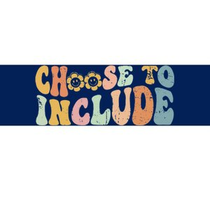 Choose To Include Special Education Teacher Autism Awareness Gift Bumper Sticker