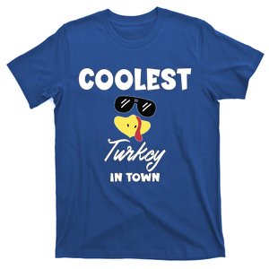 Coolest Turkey In Town Teens Cute Gift T-Shirt