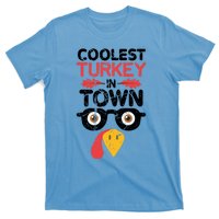 Coolest Turkey In Town Funny Thanksgiving Holiday Vintage Great Gift T-Shirt