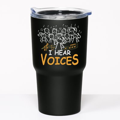 Choir Teacher I Hear Voices Chorister Church Choral Music Tumbler
