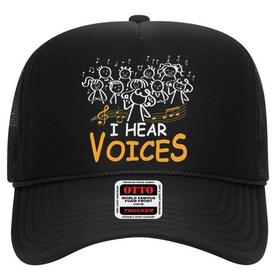 Choir Teacher I Hear Voices Chorister Church Choral Music Hat