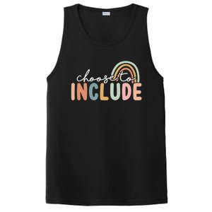 Choose To Include Special Education Teacher Autism Awareness Gift PosiCharge Competitor Tank