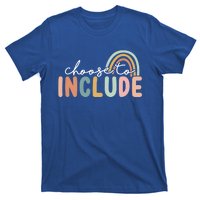 Choose To Include Special Education Teacher Autism Awareness Gift T-Shirt