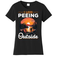 Camping Tent I Love Peeing Outside Women's T-Shirt