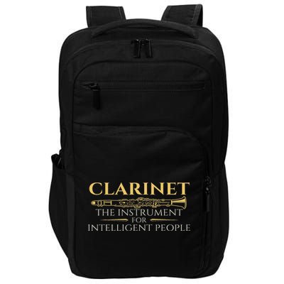 Clarinet The Instrument For Intelligent People Clarinetist Impact Tech Backpack