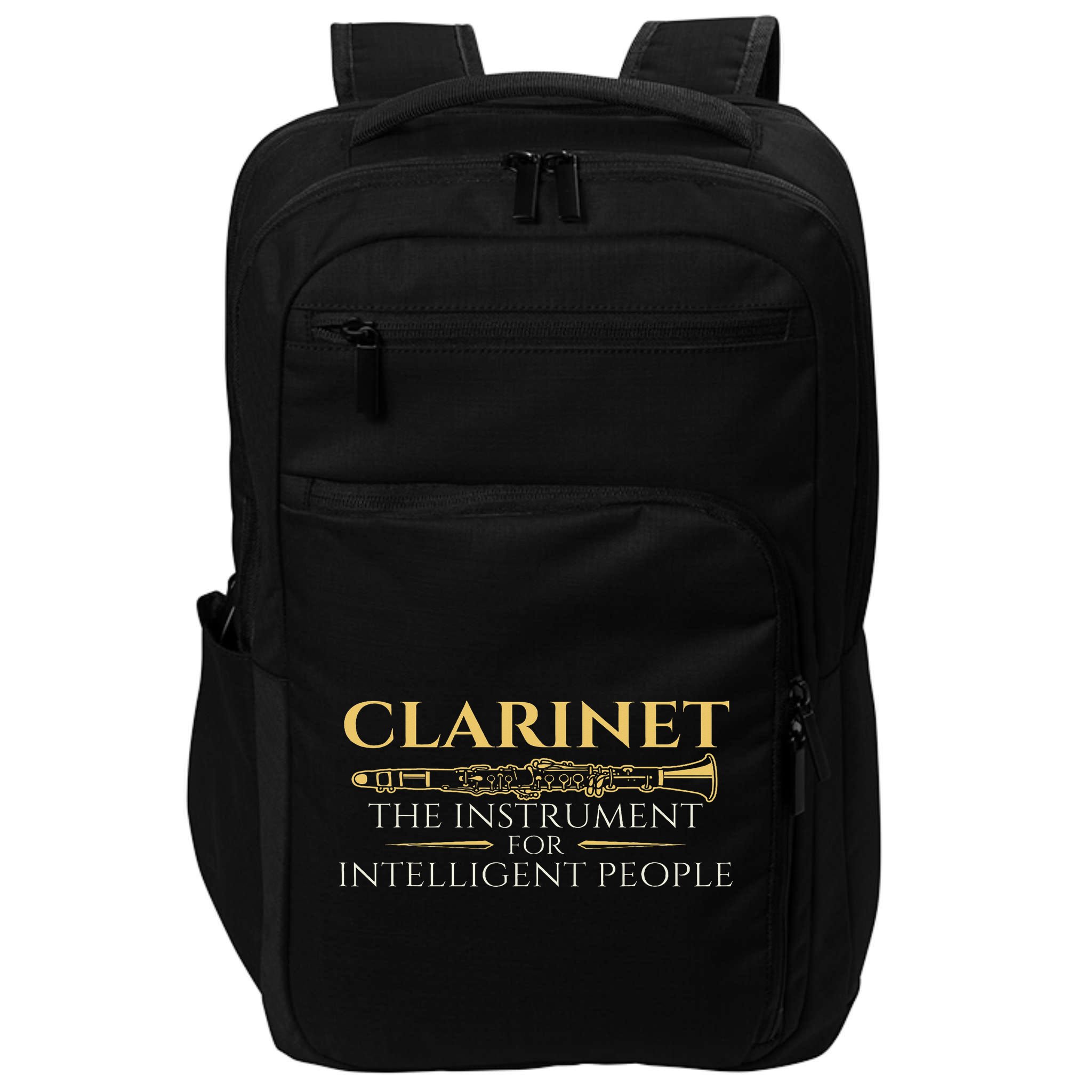 Clarinet The Instrument For Intelligent People Clarinetist Impact Tech Backpack