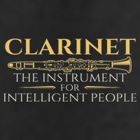 Clarinet The Instrument For Intelligent People Clarinetist Adult Drive Performance Visor