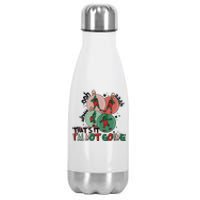 Christmas Thats It Im Not Going Stainless Steel Insulated Water Bottle