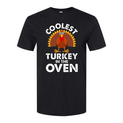 Coolest Turkey In The Oven Humor Funny Thanksgiving Gifts Softstyle CVC T-Shirt