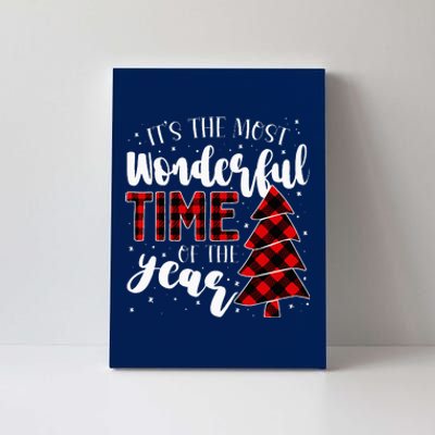 Christmas Trees ItS The Most Wonderful Time Of The Year Canvas