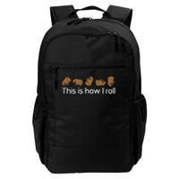 Capybara This Is How I Roll Cute Capy Rodent  Backpack