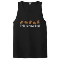 Capybara This Is How I Roll Cute Capy Rodent  PosiCharge Competitor Tank