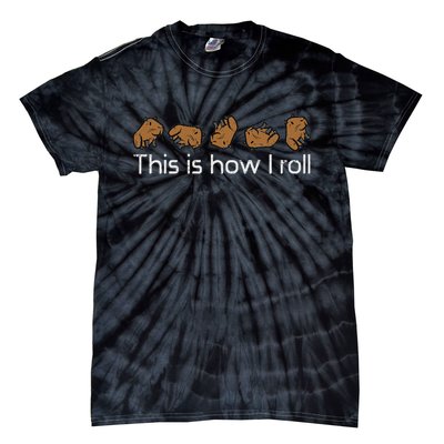 Capybara This Is How I Roll Cute Capy Rodent  Tie-Dye T-Shirt