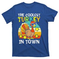 Coolest Turkey In Town Little Thanksgiving Gift T-Shirt