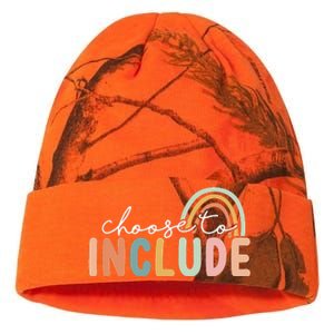 Choose To Include For Autism Teacher Special Education SPED Kati Licensed 12" Camo Beanie