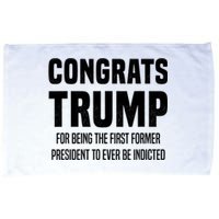 Congrats Trump Indicted Microfiber Hand Towel